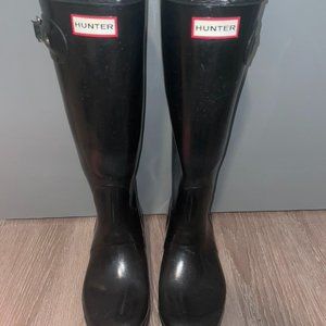 Tall Black Hunter Rainboots